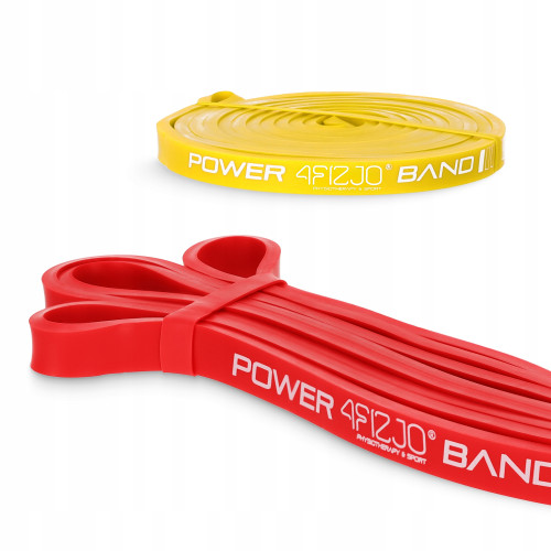 Резинка для фитнеса  4FIZJO Power Band 3 шт 2-17 кг Mix - фото №4